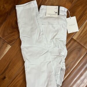 KanCan Women's High Rise Jeans - White